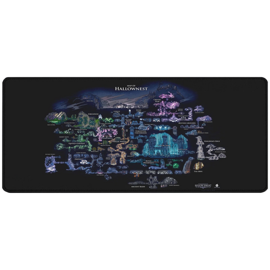 Hollownest map mousepad
