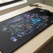 Hollownest map mousepad